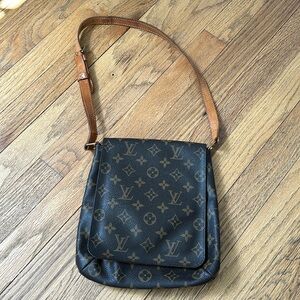 AUTHENTIC VINTAGE LOUIS VUITTON Musette Salsa Show and Shoulder Bag monogram